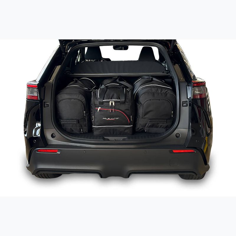Gepäckträgertaschen-Set KJUST Subaru Solterra 2022+ 4 Stk. Schwarz 12