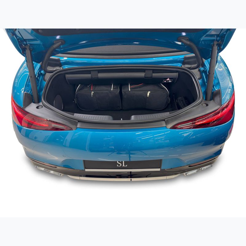 Gepäckträgertaschen-Set KJUST Mercedes-Benz Sl 2022+ 4 Stk. Schwarz 13