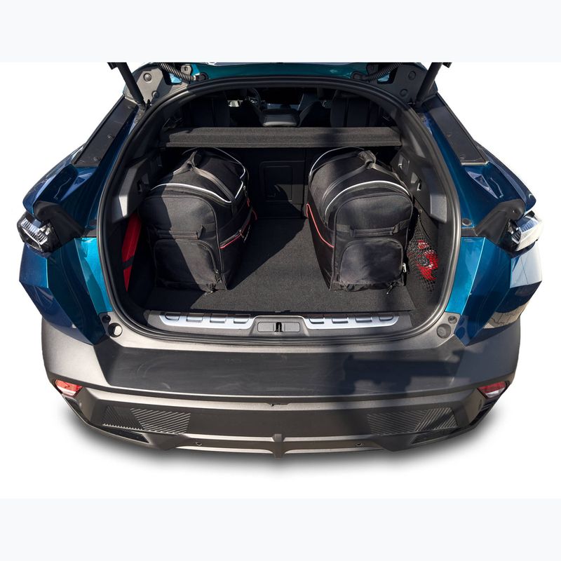 Gepäckträgertaschen-Set KJUST Peugeot 408 PHEV 2023+ 5 Stk. Schwarz 17