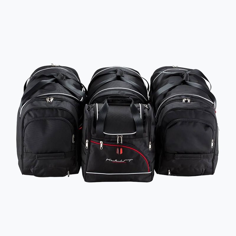 Gepäckträgertaschen-Set Peugeot 408 PHEV 2023+ 4 Stk. Schwarz 2