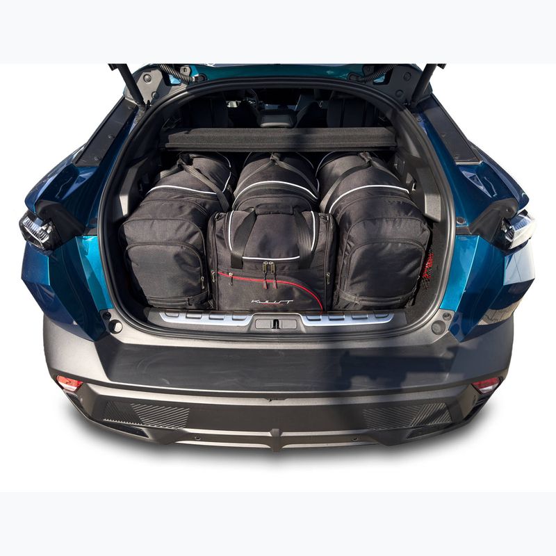 Gepäckträgertaschen-Set Peugeot 408 PHEV 2023+ 4 Stk. Schwarz 14