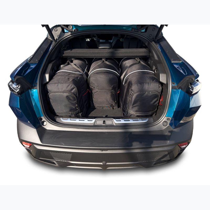 Gepäckträgertaschen-Set Peugeot 408 PHEV 2023+ 4 Stk. Schwarz 15