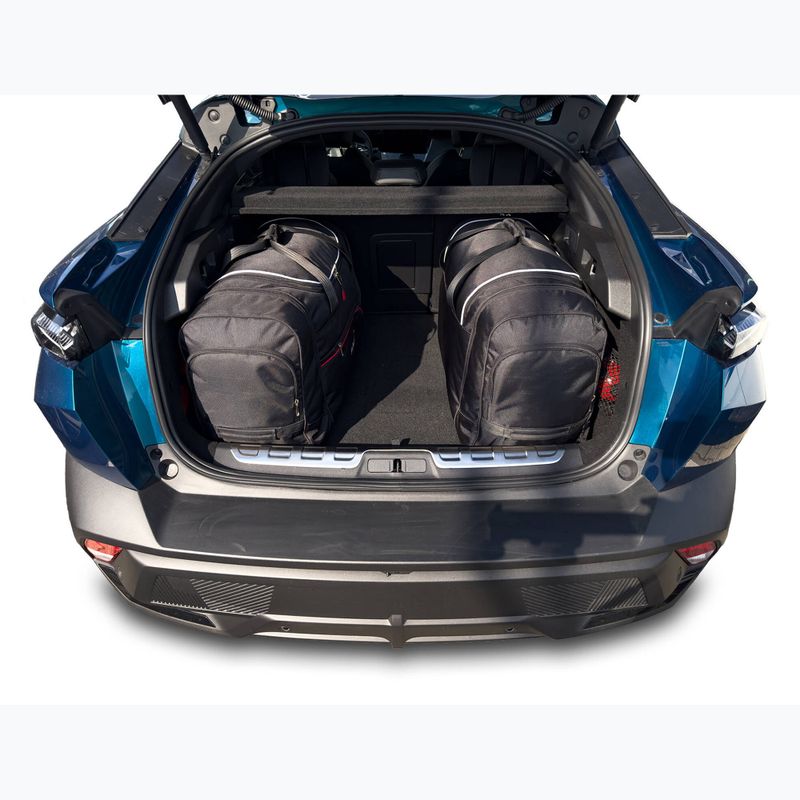 Gepäckträgertaschen-Set Peugeot 408 PHEV 2023+ 4 Stk. Schwarz 16