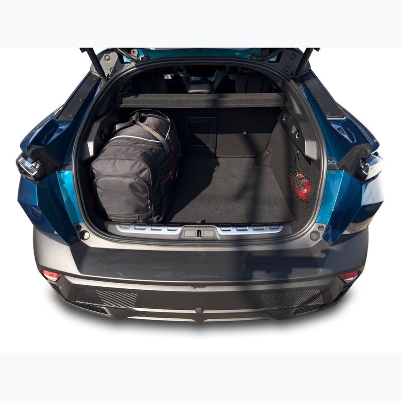 Gepäckträgertaschen-Set Peugeot 408 PHEV 2023+ 4 Stk. Schwarz 17