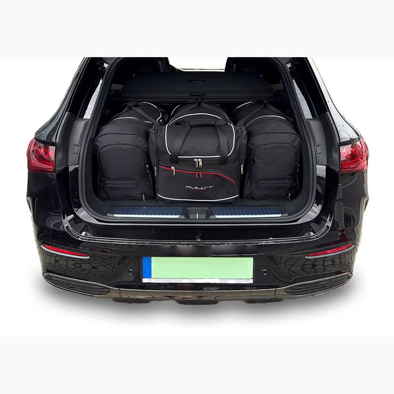 Gepäckträgertaschen-Set KJUST Mercedes-Benz EQE Suv EV 2023+ 4 Stk. Schwarz 12