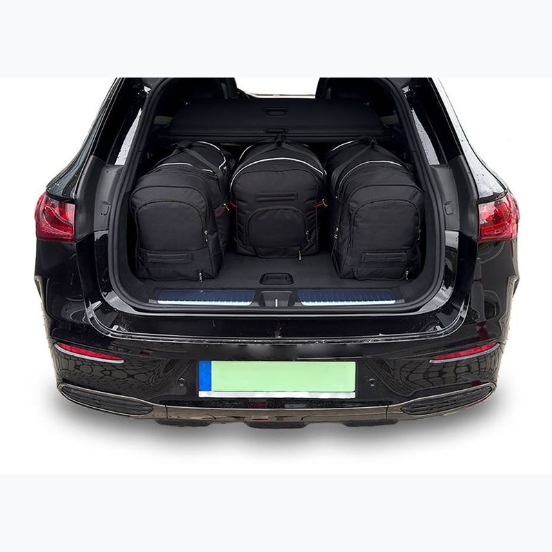 Gepäckträgertaschen-Set KJUST Mercedes-Benz EQE Suv EV 2023+ 4 Stk. Schwarz 13