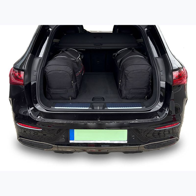 Gepäckträgertaschen-Set KJUST Mercedes-Benz EQE Suv EV 2023+ 4 Stk. Schwarz 14