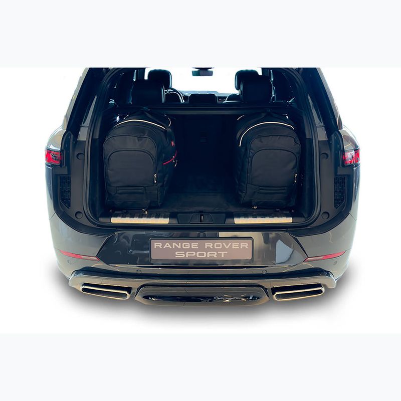 Gepäckträgertaschen-Set KJUST Land Rover Range Rover Sport 2022+ 3 Stk. Schwarz 10