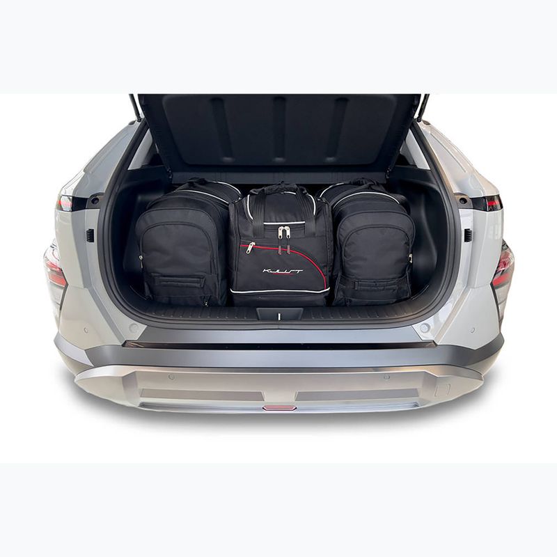 Gepäckträgertaschen-Set KJUST Hyundai Kona EV 2023+ 4 Stk black 17