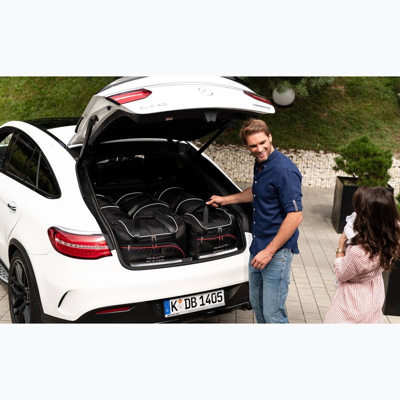 Gepäckträgertaschen-Set KJUST Mercedes-Benz S MHEV 2020+ 4 Stk. Schwarz 17