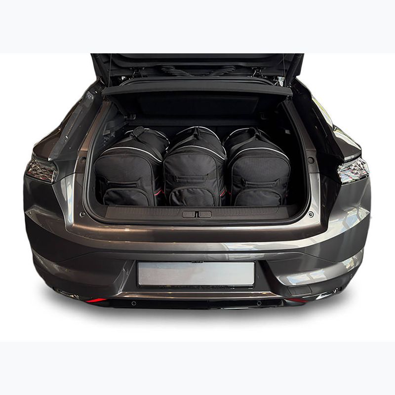 Gepäckträgertaschen-Set KJUST DS 4 PHEV 2021+ 3 Stk black 13