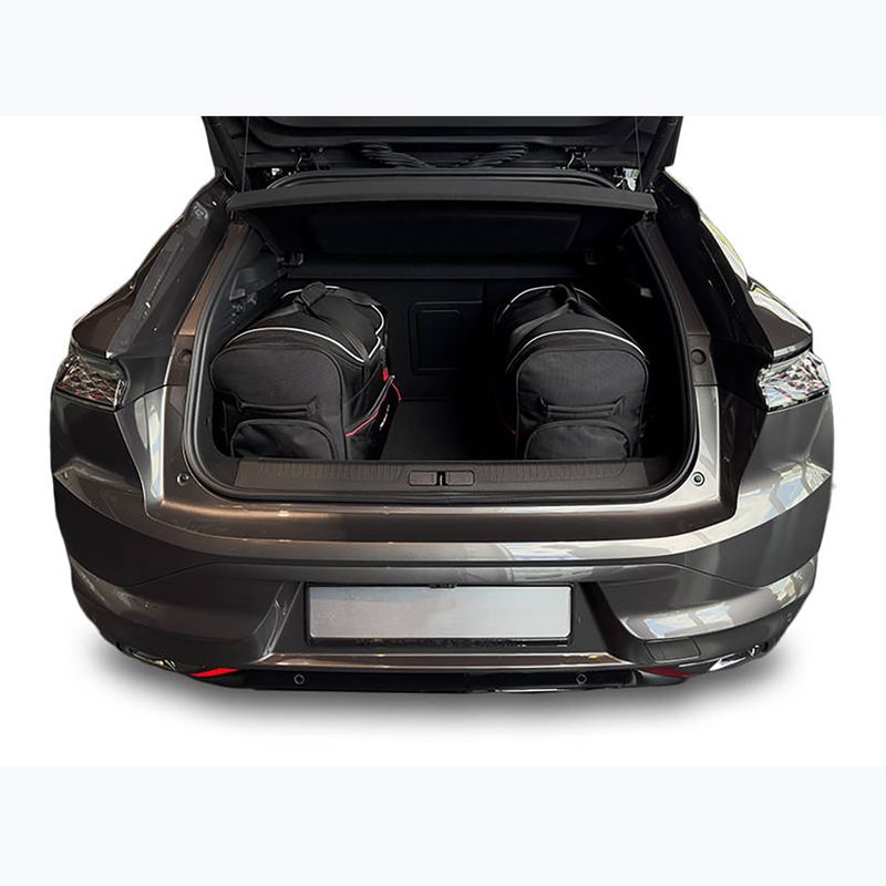 Gepäckträgertaschen-Set KJUST DS 4 PHEV 2021+ 3 Stk black 14