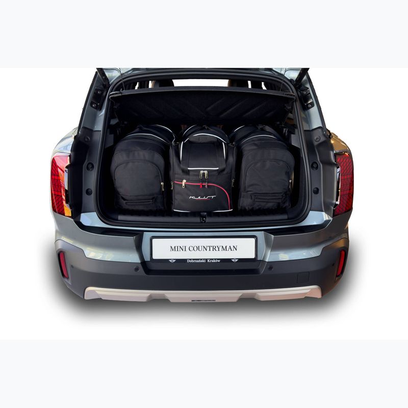 Gepäckträgertaschen-Set KJUST Mini Countryman EV 2023+ 4 Stk. Schwarz 15