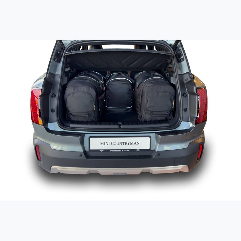 Gepäckträgertaschen-Set KJUST Mini Countryman EV 2023+ 4 Stk. Schwarz 13