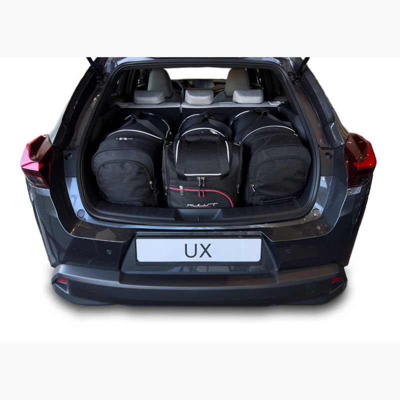 Gepäckträgertaschen-Set KJUST Lexus UX 2018+ 4 Stk. Schwarz 14