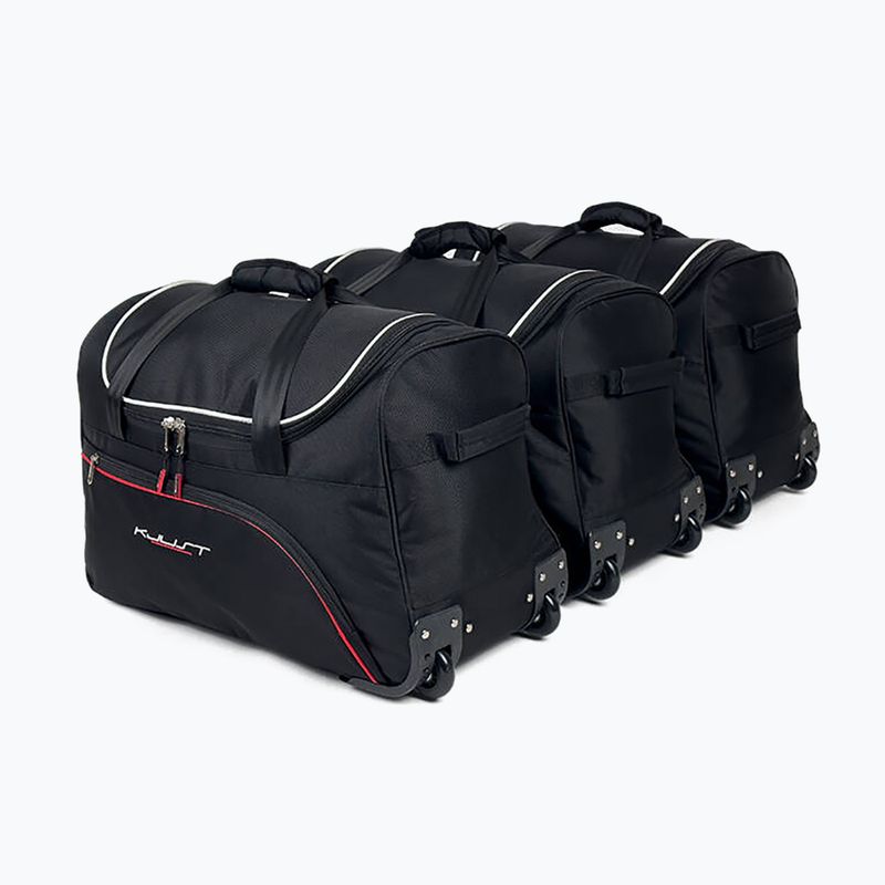 Gepäckträgertaschen-Set KJUST Lexus UX AWD HEV 2018+ 3 Stk. Schwarz 3