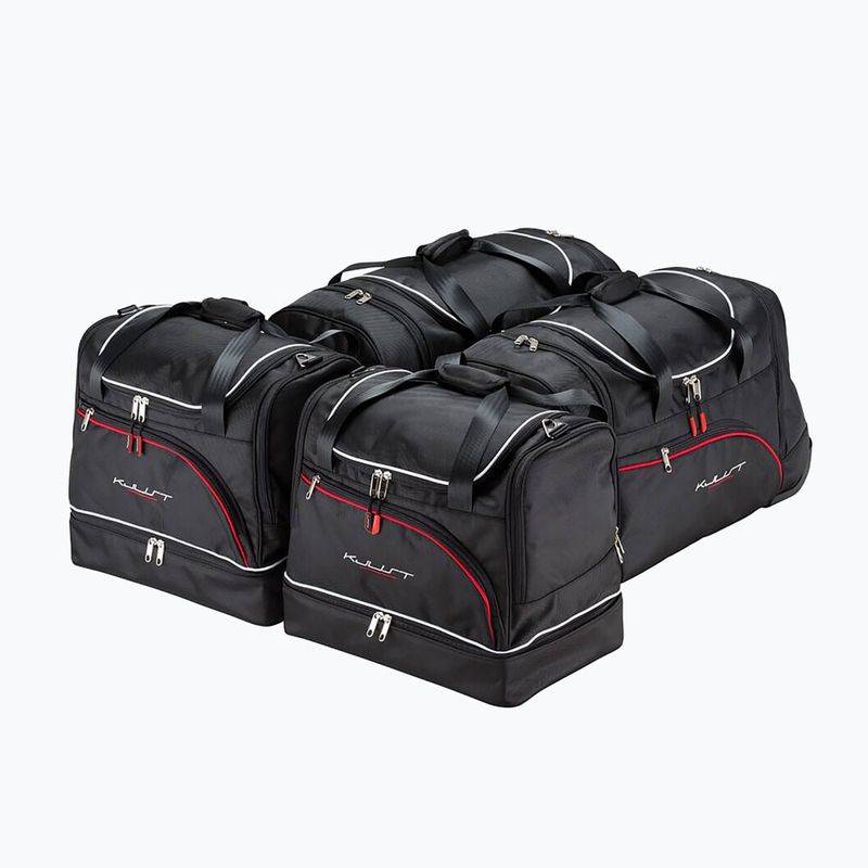 Gepäckträgertaschen-Set KJUST BMW 5 Limousine 2023+ 4 Stk black