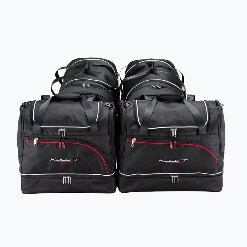 Gepäckträgertaschen-Set KJUST BMW 5 Limousine 2023+ 4 Stk black 2