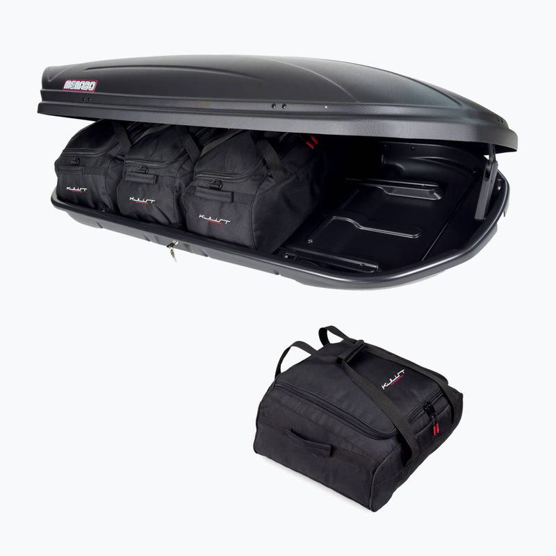KJUST Menabo Marathon 460 Dachgepäckträgerset 4 Stück schwarz 3