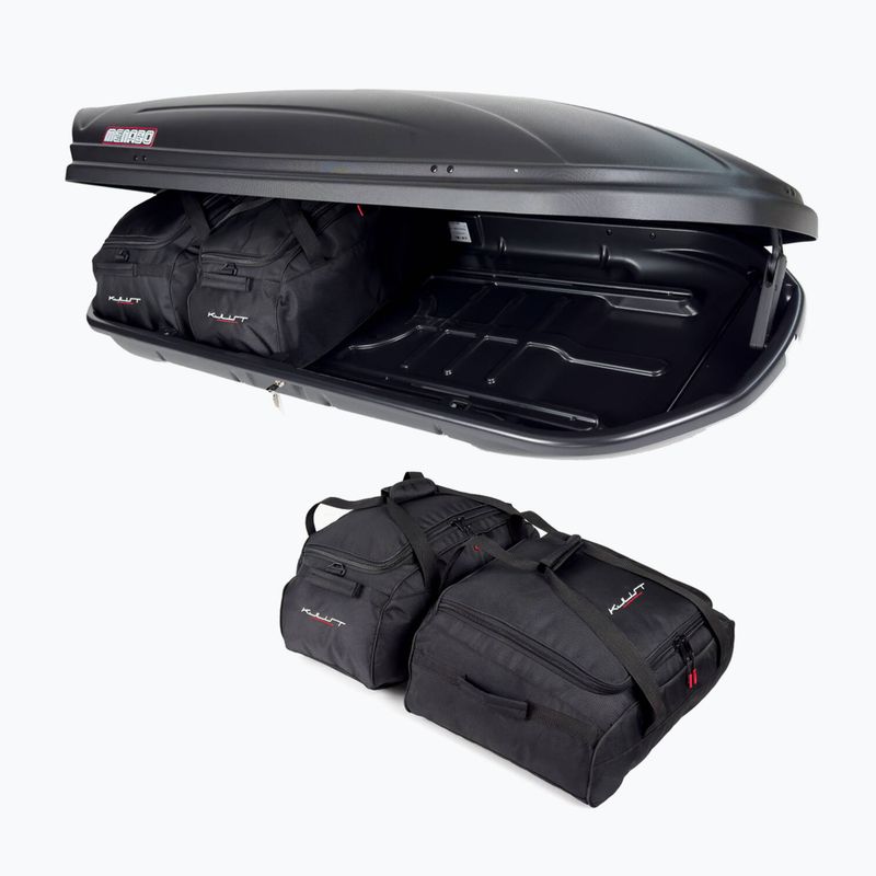 KJUST Menabo Marathon 460 Dachgepäckträgerset 4 Stück schwarz 4