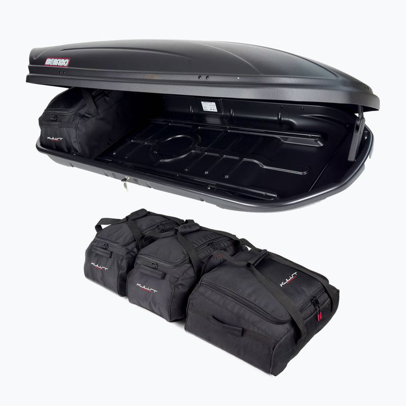 KJUST Menabo Marathon 460 Dachgepäckträgerset 4 Stück schwarz 5