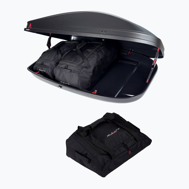 KJUST G3 Spark 400 Dachkoffer Set 3 Stück schwarz 3