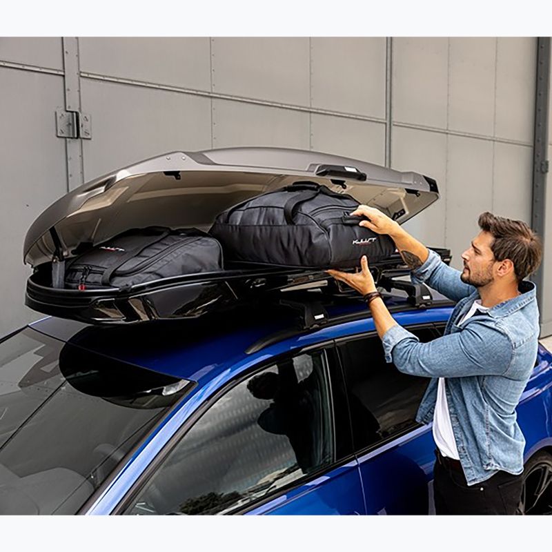 KJUST G3 Absolute 400 Dachgepäckträgerset 3 Stück schwarz 30