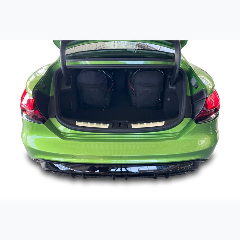 KJUST Audi E-Tron GT 2021+ Gepäckraumtaschen Set 6 Stück schwarz 22