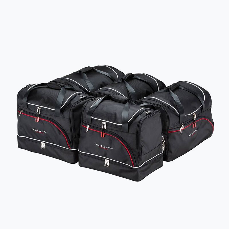 KJUST Audi Q8 E-Tron 2023+ Kofferraumtaschen Set 5 Stück schwarz