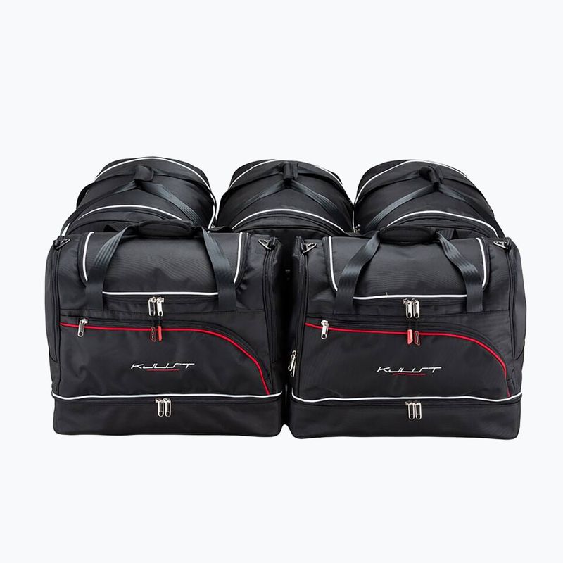 KJUST Audi Q8 E-Tron 2023+ Kofferraumtaschen Set 5 Stück schwarz 2