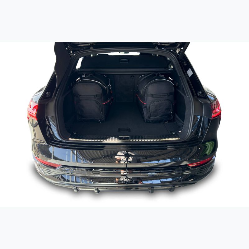 KJUST Audi Q8 E-Tron 2023+ Kofferraumtaschen Set 5 Stück schwarz 18