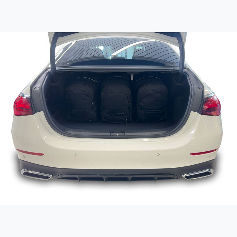 Gepäckträgertaschen-Set KJUST Mercedes-Benz E Limousine 2023+ 5 Stk. Schwarz 15