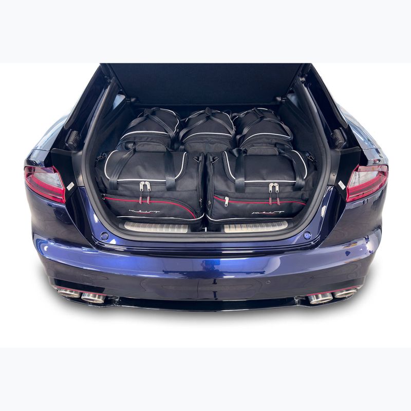 Gepäckträgertaschen-Set KJUST Kia Stinger 2017-2023 5 Stk black 13