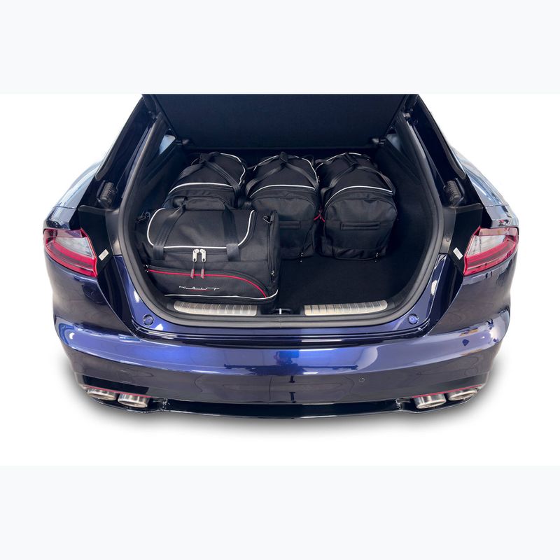 Gepäckträgertaschen-Set KJUST Kia Stinger 2017-2023 5 Stk black 14