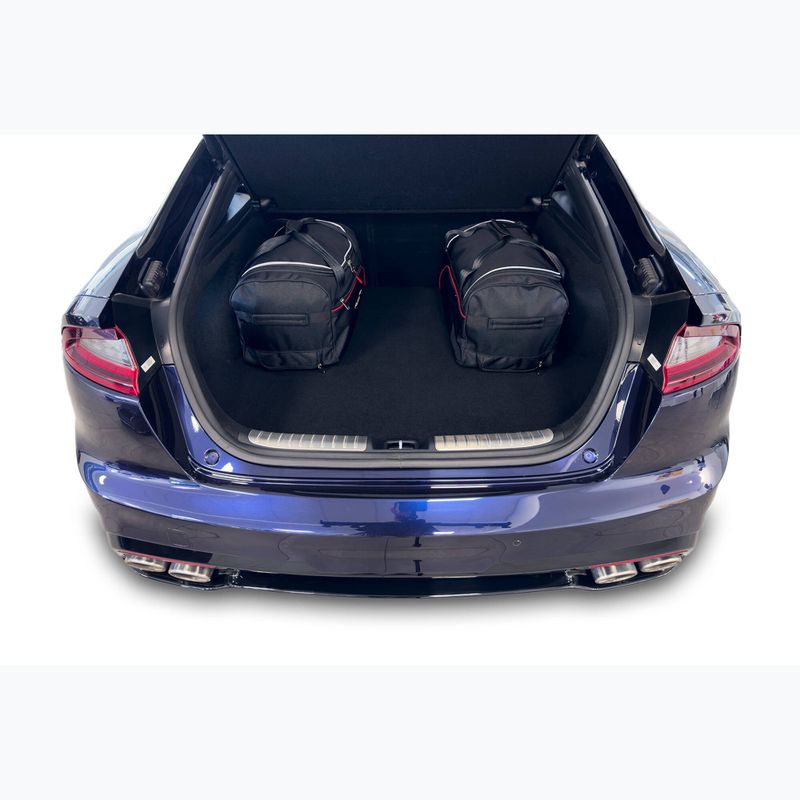 Gepäckträgertaschen-Set KJUST Kia Stinger 2017-2023 5 Stk black 16