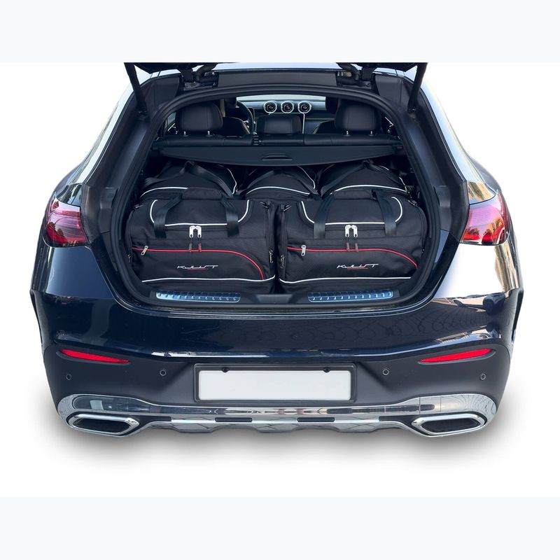 Gepäckträgertaschen-Set KJUST Mercedes-Benz GLC Coupe PHEV 2023+ 5 Stk. Schwarz 14