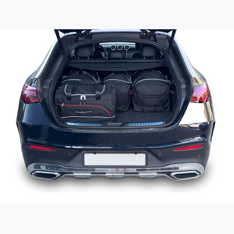 Gepäckträgertaschen-Set KJUST Mercedes-Benz GLC Coupe PHEV 2023+ 5 Stk. Schwarz 15