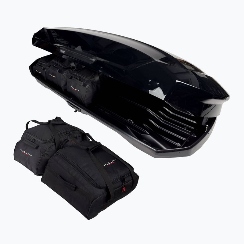Taschen Set für die Dachbox KJUST Thule Motion 3 XXL 5 Stk. Schwarz 3