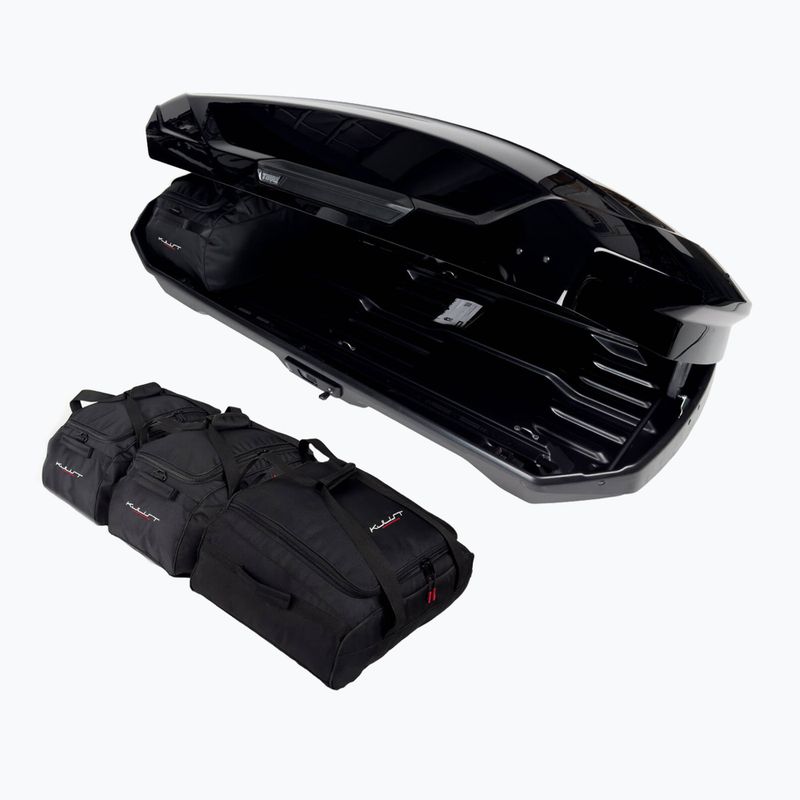 Taschen Set für die Dachbox KJUST Thule Motion 3 L 4 Stk. Schwarz 4
