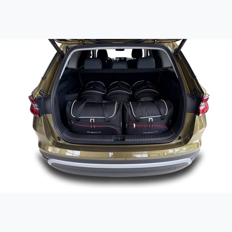 Gepäckträgertaschen-Set KJUST Skoda Kodiaq 2023+ 5 Stk. Schwarz 13