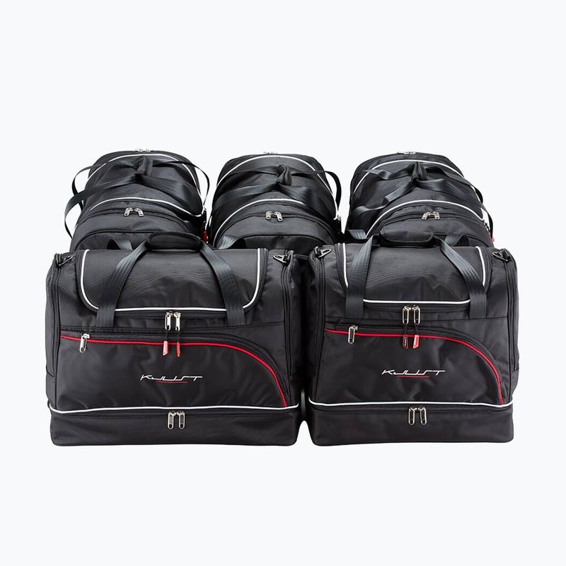 Gepäckträgertaschen-Set KJUST Skoda Superb Combi 2023+ 5 Stk. Schwarz 2