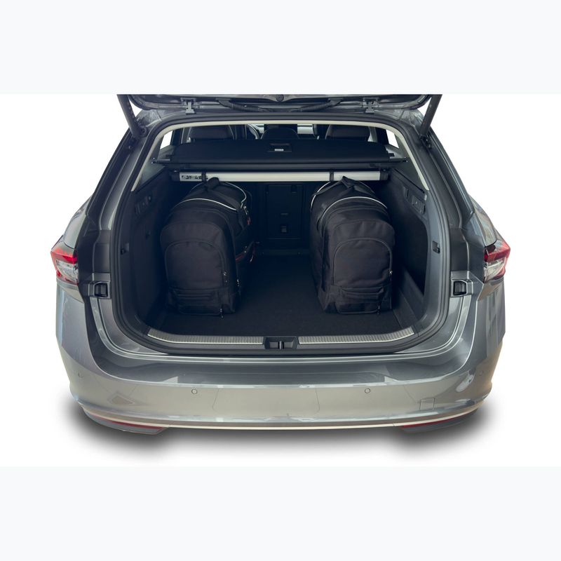Gepäckträgertaschen-Set KJUST Skoda Superb Combi 2023+ 5 Stk. Schwarz 16
