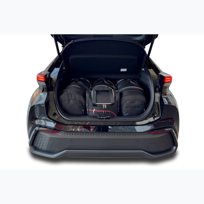 Gepäckträgertaschen-Set KJUST Toyota C-HR HEV 2023+ 4 Stk. Schwarz 18