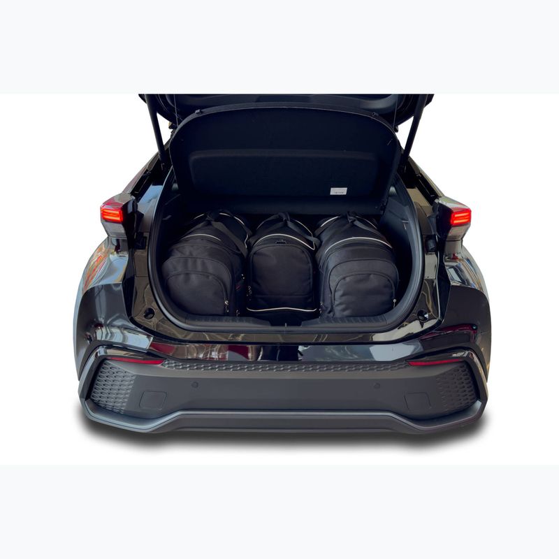 Gepäckträgertaschen-Set KJUST Toyota C-HR HEV 2023+ 4 Stk. Schwarz 16