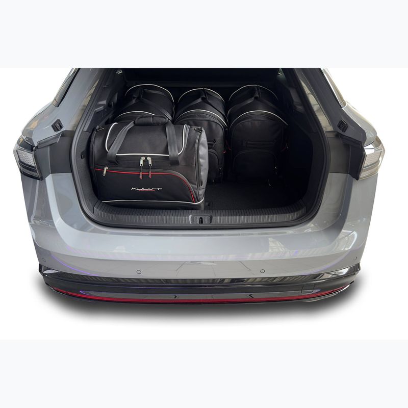 Gepäckträgertaschen-Set KJUST Volkswagen ID.7 EV 2023+ 5 Stk. Schwarz 16