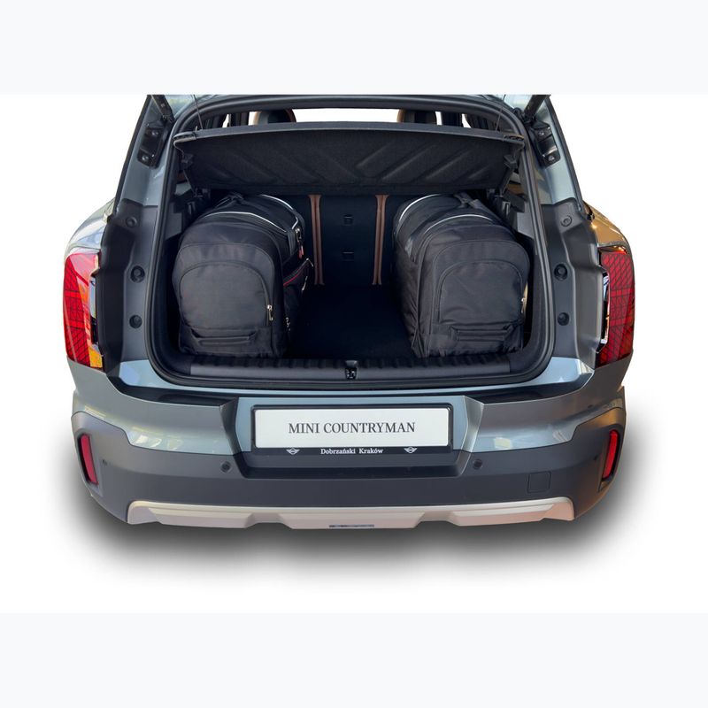 Gepäckträgertaschen-Set KJUST Mini Countryman MHEV 2023+ 4 Stk. Schwarz 14