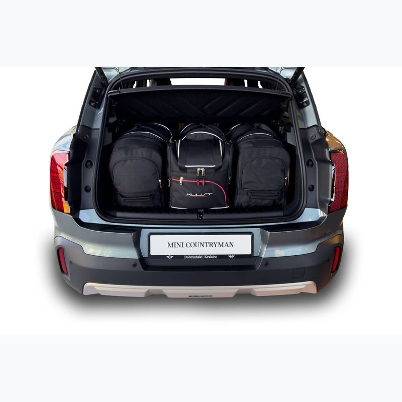 Gepäckträgertaschen-Set KJUST Mini Countryman MHEV 2023+ 4 Stk. Schwarz 14