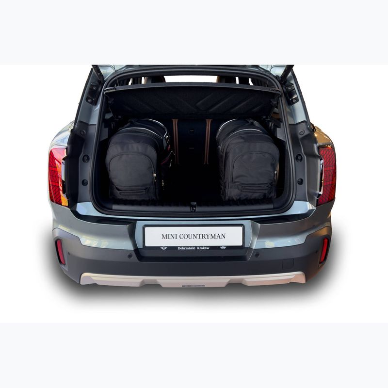 Gepäckträgertaschen-Set KJUST Mini Countryman MHEV 2023+ 4 Stk. Schwarz 16