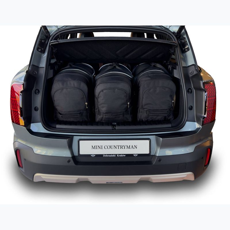 Gepäckträgertaschen-Set KJUST Mini Countryman MHEV 2023+ 3 Stk. Schwarz 10