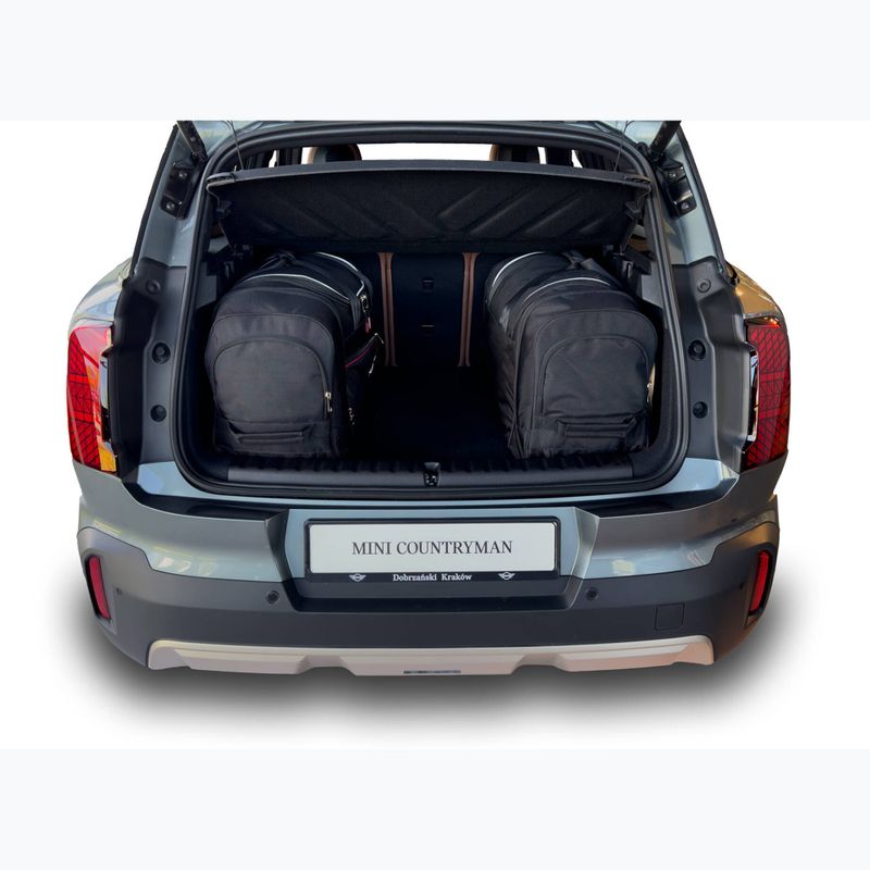 Gepäckträgertaschen-Set KJUST Mini Countryman MHEV 2023+ 3 Stk. Schwarz 11